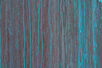 Background made of copper sheet with a touch of patina. Patinated copper. 