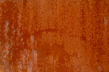 Metal sheet of oxidized metal. Old metal sheet background with rust textures.