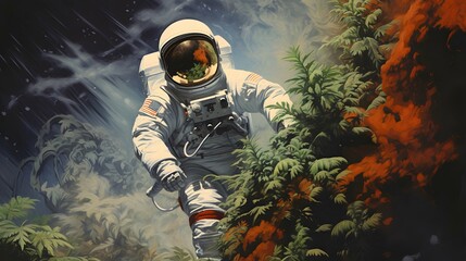 Cannabis background wallpaper design, weed, ganja, marihuana, green hemp bud, leaf