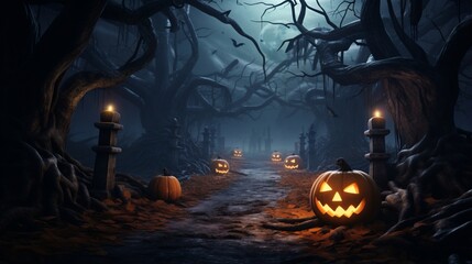 Suitable background with space for text or an image for Halloween