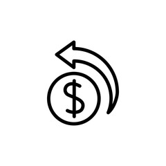 Cashback Rewards Icon, Discount Promotion Icon