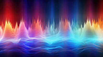 pulse vibrant sonic patterns illustration design science, technology audio, vibration banner pulse vibrant sonic patterns - obrazy, fototapety, plakaty