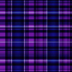 Tartan seamless pattern background in purple. Check plaid textured graphic design. Checkered fabric modern fashion print. New Classics: Menswear Inspired concept.