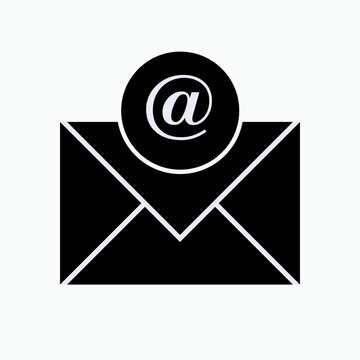 E mail Icon. Mail , Letter. Message, Electronic Correspondence Symbol - Vector.