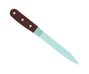 steel knife illustration