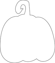 Pumpkin Halloween holiday decoration and design.