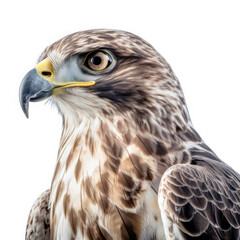 Hawk on White background, HD