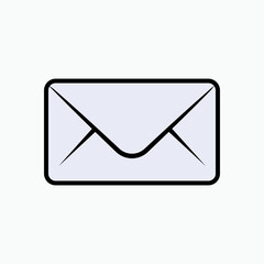 Envelope Icon. Message Symbol - Vector.