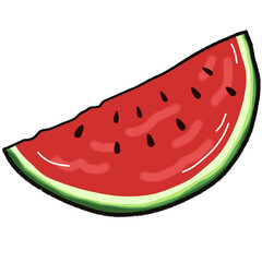 slice of watermelon