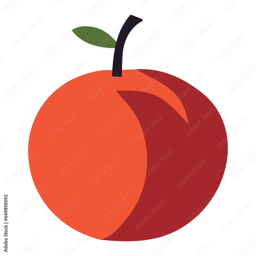 Poster ripe apple design