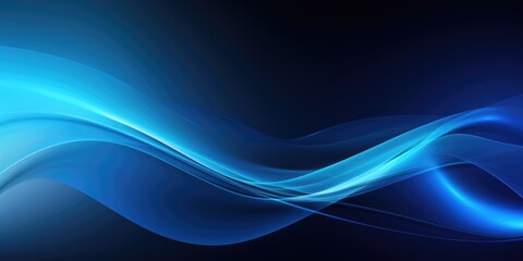 Naklejka premium Abstract lines on dark background vector illustration