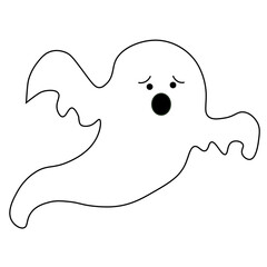 Cute childish ghosts. Funny spooky characters for kids.	For halloween celebration.