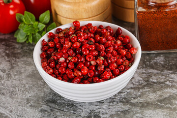 Red pepper corn aroma seeds