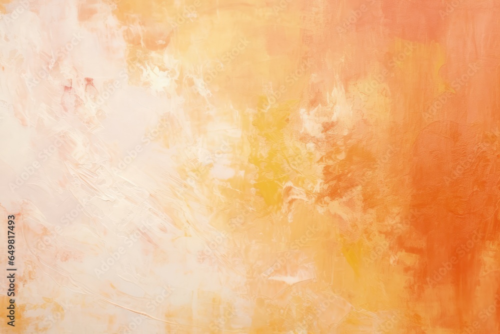 Poster apricot crush abstract background on canvas texture
