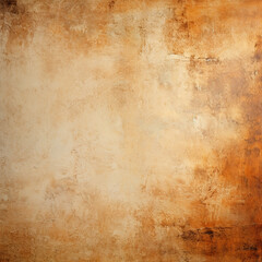 Fototapeta na wymiar Brown/Orange/Rustic color wall background with texture to advertise or promote product and content