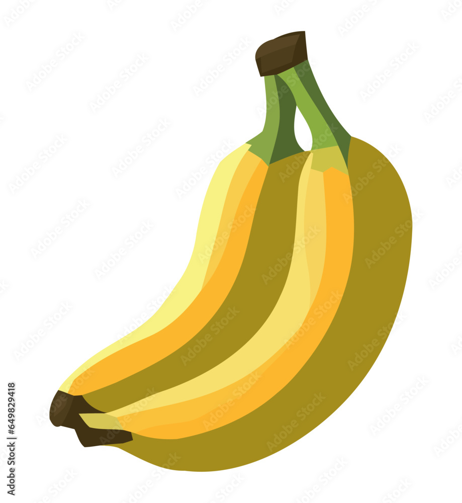 Poster two bananas design