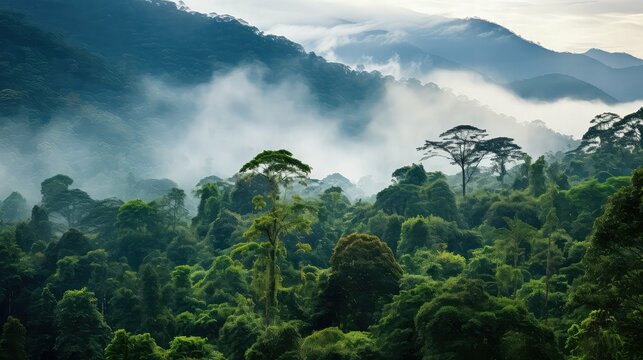 honduras honduran cloud forest illustration landscape plant, wild summer, green environment honduras honduran cloud forest