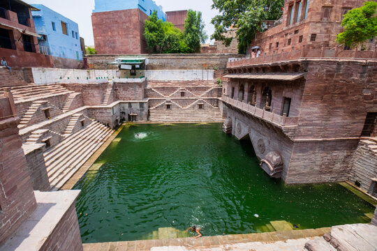 Toorji ka jhalara step well in Jodhpur