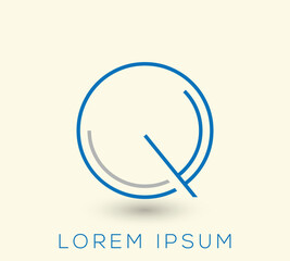 Abstract 'Q' Icon Design for your company.
