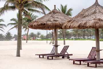 Relaxing time at the beach during my trip to Vietnam