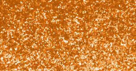 ORANGE Glitterd background with many lights and reflections