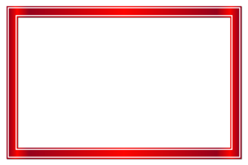 Red Rectangle frame border