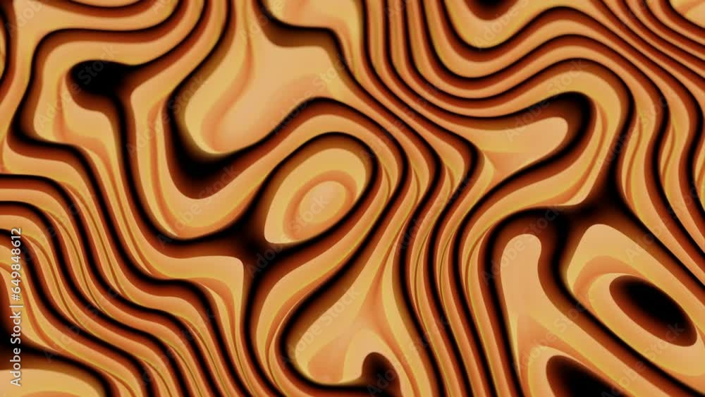 Aufkleber abstract wavy gradient background. design. bending glossy stripes creating moving shapes.