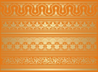traditional paisley floral pattern, textile , Rajasthan, royal India  © SIRIUS*
