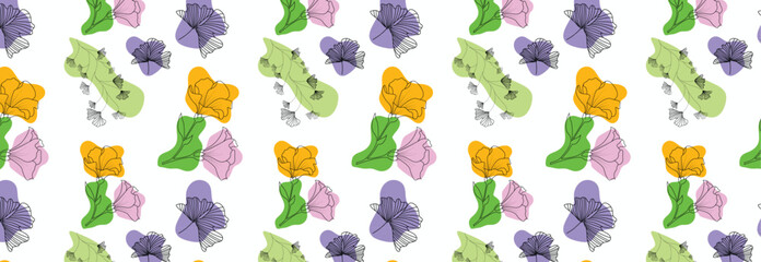 Seamless Floral Pattern Design