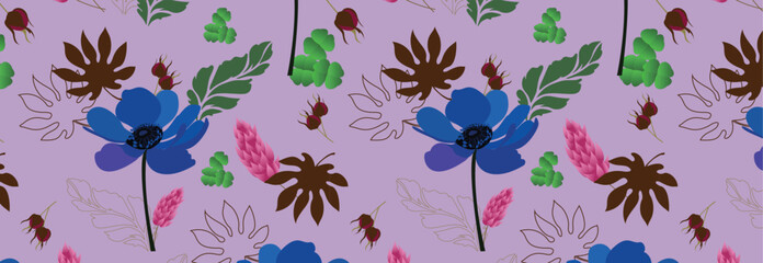 Seamless Floral Pattern Design