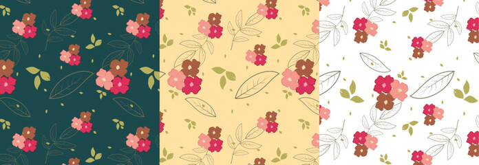Seamless Floral Pattern Design
