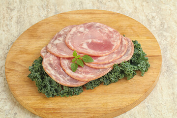 Italian pork salami sausage - Napoli