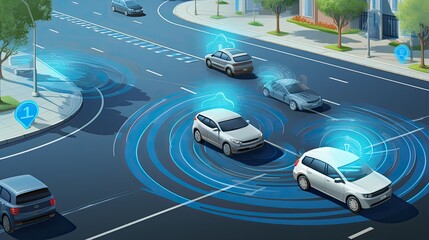 Smart car radar detection system