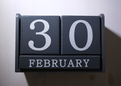 Kalender 30. Februar - Out of Date