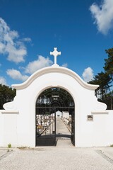 Cemetery Built 1931; Carrico, Estremadura And Ribatejo, Portugal - obrazy, fototapety, plakaty