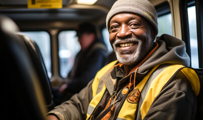 Beyond the Yellow: A Bus Driver's Commitment to Safety.