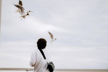young man with a gun