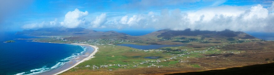 Coastal Landscape; Achill Island, County Mayo, Ireland