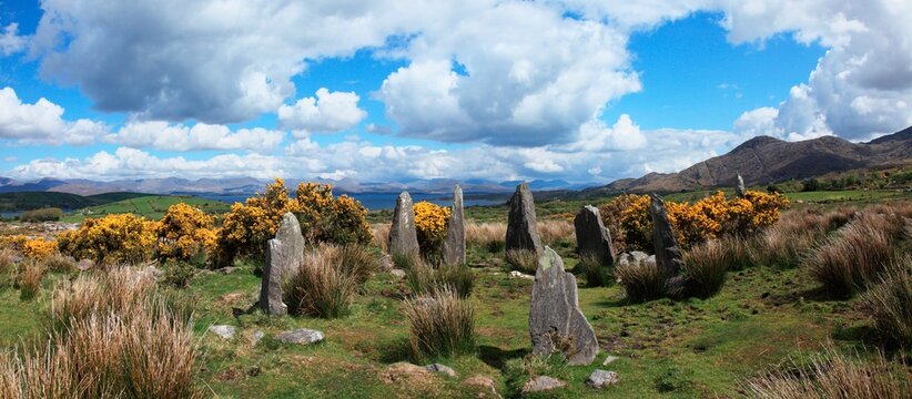 The Ardgroom Stone Circle Near Ardgroom; County Cork, Ireland
