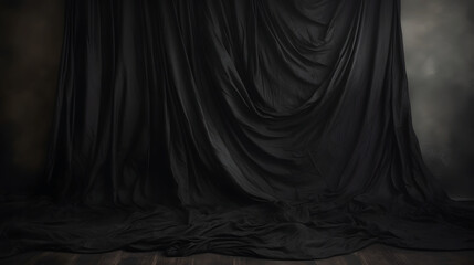 Black Silk Backdrop