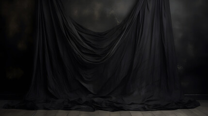 Black Silk Backdrop