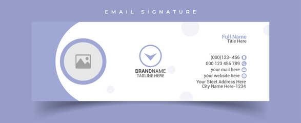 email signature template or corporate email signature