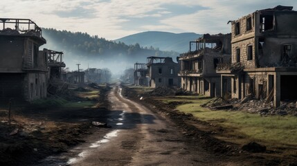 realities of the war in Nagorno-Karabakh, emphasizing the need for diplomatic solutions and lasting peace - obrazy, fototapety, plakaty