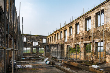 Ruins of the North Korean Labor Party Office Building, Cheorweon, South Korea