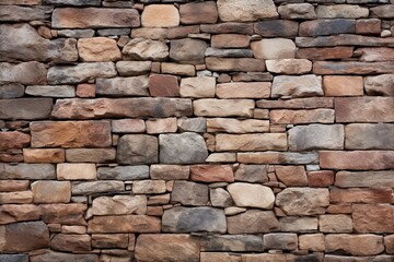 Obraz premium vintage stone brickwork surface texture background