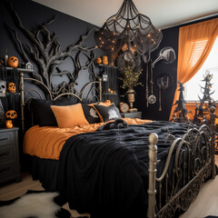 halloween home decor - spooky house