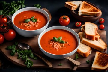 delicious butter bread with curry. AI Generative 