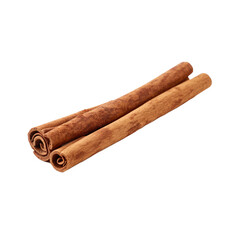 Cinnamon Sticks Isolated on a White Background