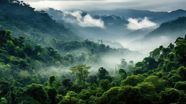 tree honduran cloud forest illustration honduras landscape, plant wild, summer green tree honduran cloud forest