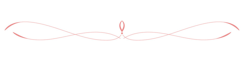 Thin vintage lines. Pink for the border line